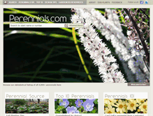 Tablet Screenshot of perennials.com